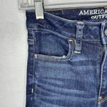 American Eagle  Super High-Rise Jeggings Ripped Stretch Denim Size 2 (26x29) Photo 3