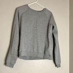 Rebecca Minkoff  Women's Grey button Melange Canyon  Sweatshirt L Photo 0