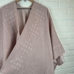 Gentle Fawn  Hermosa Cardigan Fringe Shawl Wrap Pink Soft Feel Layering Size XS/S Photo 7