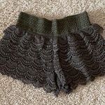 American Rag  Army Green Lace Shorts Photo 0