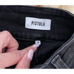 Revolve Pistola x Skinny High Rise Raw Hem Denim Jeans Black Gray Size 26 NEW Photo 7