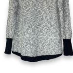 L.L.Bean Signature Cotton Linen Ragg Mock Neck Tunic Sweater Women's Small NWOT Photo 2