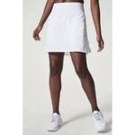 Spanx  Get Moving Skort XL White Tennis Skirt Pocket Active Sporty Pickleball Photo 1