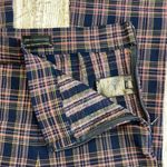 Urban Outfitters Lola Blue and Pink Plaid Kick Flare Pants Size 0 Photo 5