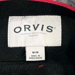 Orvis  Black and White Plaid Button Down Shirt Lined Jacket size Medium Photo 1