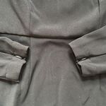 NWOT Sergio Hudson x Target Strong Shoulder Body con Black Midi Dress XS Photo 9