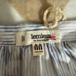 Lemlem NWT | Besu Criss Cross Tank Blue White Fringe | Women's XS Photo 6