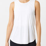 Lululemon  Sculpt Tank Women’s Size Large White Sleeveless Mesh Back Activewear Photo 0