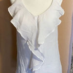 Solemio  Ruffle Racerback Tank Size Small Photo 0