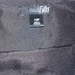 East 5th Petites Floral Chrysanthemum A-Line Skirt Purple & Black Size 10P Photo 3