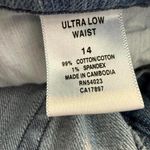 Old Navy * Women's Ultra Low Waist Denim Shorts Size 14 Casual Summer Chic Photo 3