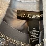 Lane Bryant New NWT  Twinset Cardigan Tank Top Beaded Embellishment Blue 14 16 Photo 5