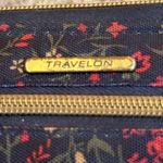 Travelon Women's Floral Wallet - Black and Red Photo 5