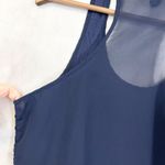 Wet Seal Womens Velvet Burnout Tank Top Sz Medium Geometric Sheer Whimsy Summer Photo 3