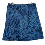 RipSkirt Hawaii Wrap Skirt Length 2 Maui Moonlight Small‎ Floral Beach Cover Up Blue Photo 1