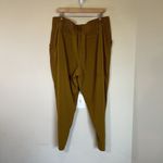Athleta  Size 20 Brooklyn Ankle Pants Yellow/Gold Lightweight‎ Photo 3