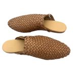Nisolo Brandy Woven Leather Mules Minimalist Slide Tan Sz 11 Quiet Luxury Flats Photo 7