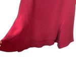 Kobi Halperin Trina Sweetheart Tiered Silk Red Cocktail Dress Size 4 Red Photo 5