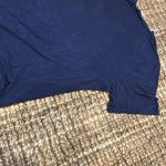 Eberjay  Women’s Navy Tencel‎ Blue Shirt Size Large Photo 4