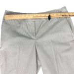 Loft White Black Thin Pinstripe Blazer sz 12P Wide Leg sz 8 Pant Suit NEW Tags Photo 9