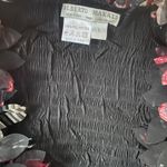 Alberto Makali  Gray Cardigan with Floral Accents Photo 1