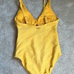 Sea Level Swim V Neck Sunflower Yellow One Piece Size 6 Photo 5