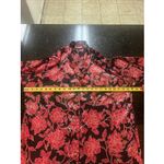 Victoria's Secret  Gold Label Vintage Sz L Floral Satin Nightshirt Gown‎ Shirt Photo 6