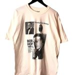 Vintage Y2K Bob Hope Thanks For The Memories T Shirt White XL Extra Large Solid Photo 0