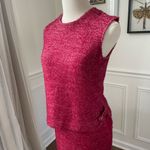 Vintage 60s 2 Piece Skirt Top Raspberry Pink ILGWU XS 4 Photo 4