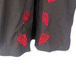 Women's Plus Size 5XL Black Southern Lobster Novality Cotton Dress Photo 2