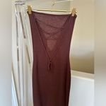 Meshki EUC Beautiful  Brown Maxi Dress Photo 4