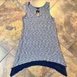 NWT Yak n Yeti Blue Tank Shark Tooth Dress Small Photo 3
