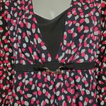 Notations  Black, Pink, & White Blouse (M) Photo 2