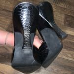 Linea Paolo  y2k faux reptile bow coquette heel holiday square toe boho classic Photo 5