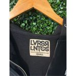 Lovers Are Lunatics Graphic Jacket Sz Small Black Photo 4