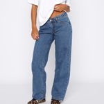 White Fox Boutique Low rise wide leg jeans Photo 4