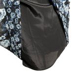 Lucky Brand  Dark Floral Printed Chiffon Lined Mini Dress Photo 5