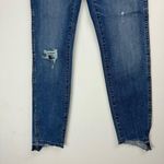 Madewell NWT Curvy High Rise Skinny Jeans Sz 28 Drop Step Hem Photo 6
