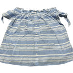 Atmosphere 3/$15  blue and white striped blouse Photo 0