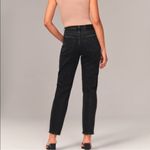 Abercrombie & Fitch  Black The 80's Mom High Rise Jeans 4 Short Photo 9