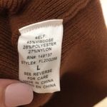 HYFVE  brown puffer sleeves sweater dress size large ladies cute modest Photo 7