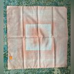 Head Vintage dead stock NWT Pink Italian made square  neck wrap scarf Photo 4