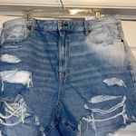 American Eagle acid wash mom shorts Photo 0