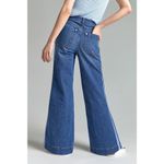 Anthropologie Maeve Ultra High Rise Sporty Flare Denim Jean 24 Women’s Blue Photo 4