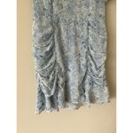 Emma & Michelle  Blue Ruched Summer Mini Dress Size 16 Party Special Occasion Photo 2