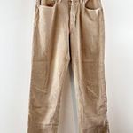Gap '90s Loose Mid Rise Relaxed Straight Leg Jeans Sand Khaki Tan 28 / 6 Photo 5