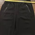 J.Crew  Black Sydney Jogger Pants Zipper Pockets Size 8 Style B0587 Photo 6