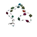 Silpada  multi stone and glass necklace Photo 2