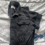 Free People Denim Marci Jumpsuit XS Photo 6