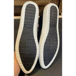 Mark Nason‎ On Point Black Gold Metallic Leather Slip On Sneakers Shoes Size 8 Photo 4